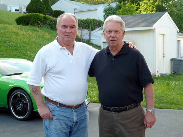 Reunion!
In 2011, after 42 years, Rick reunites with his FO, Lt Joe Hannigan.
