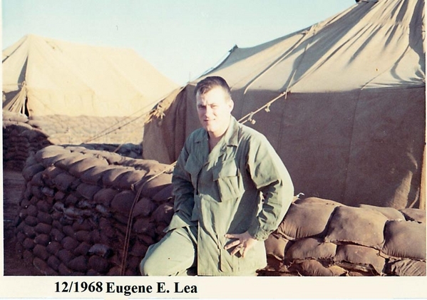 PFC Eugene E. Lea
December, 1968.  My friend Eugene Lea.
