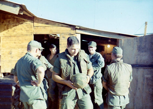 My Commo Assignment
June, 1969.  At the Commo Hut, 2/9th Arty, Camp Enari.
