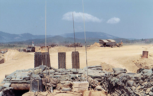 Ben Het
March, 1969.  Looking west from Ben Het.
