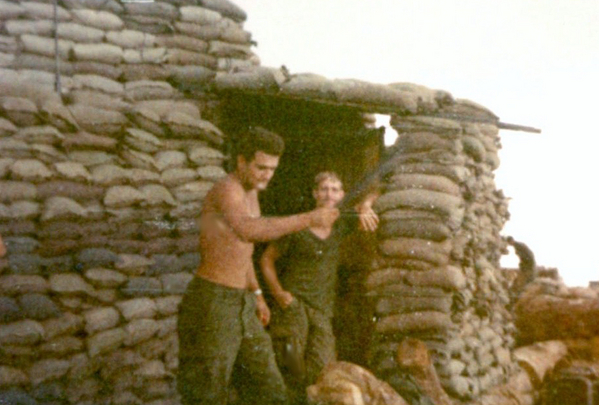 Beringer & Me
Pete Beringer and yours truly.  The FDC Bunker was a sight to behold.  Luckily, we never got hit!
