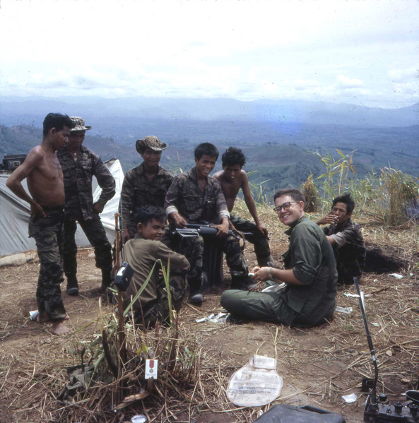 Teaching Basics
Teaching the ARVNs the working end of an M-16.
