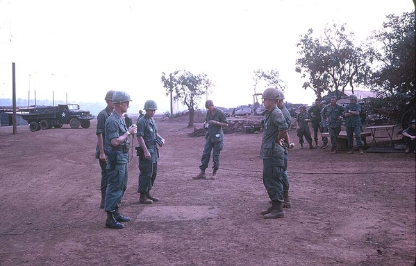 Award Formation
Lt Donnie Blankin receiving an award.
