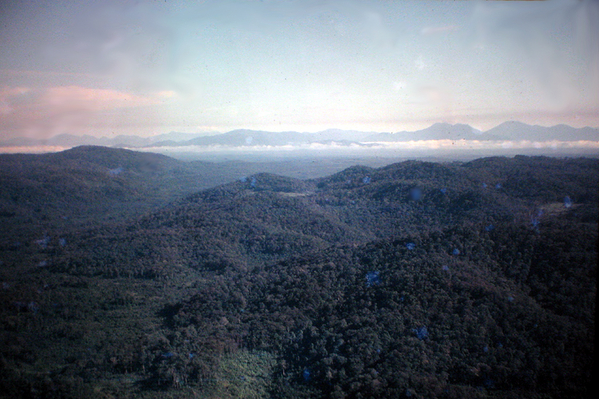 LZ with a view
Great LZ location, but they could see us as well as we could see them.  Low lying clouds above the horizon.  Too pretty for a war zone.
