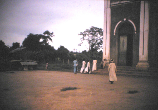 Church Bells
The locals entering for services.
