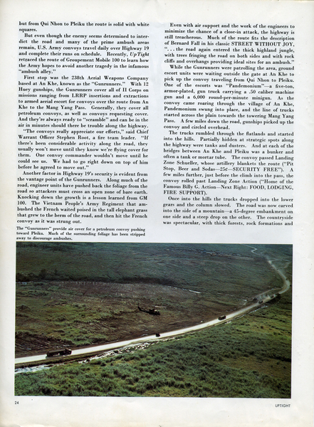 Mang Yang Pass - Part II
Interesting details on this infamous Pass going back to the French defeat at Dien Bien Phu.  Also: see "War Story- On The Line" about a skirmish at the Pass. 
