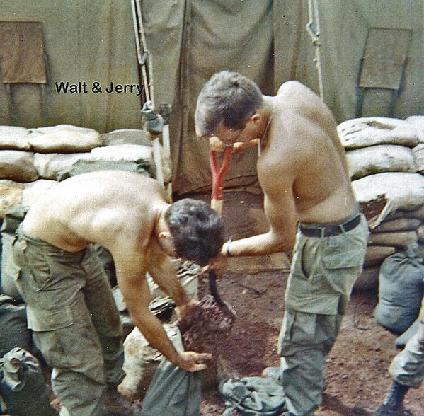 Filling Sandbags
As natural as breathing in Vietnam...you fill sandbags.
