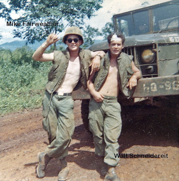 Convoy
Mike Fairweather with Walt Schneidereit.
