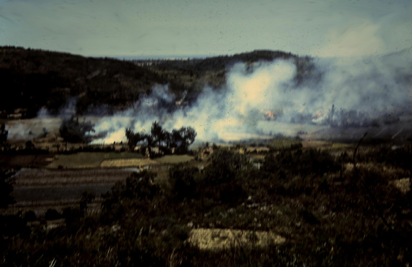 Village Firefight
Don says that this is the battle where Lt Dick Arnold of B/1/35 and his platoon were pinned down.
