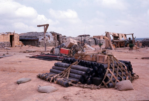 Air Drop of supplies
Everyone knew the drill.  A CH-47 Chinook had a slingload of something under its belly and dropped off the load.  There were few useful roadways in Nam that weren't subject to daily ambush.
