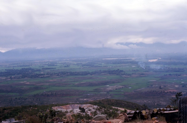 Scenic Overlook
If you were lucky, your next position looked like this.  You had both the commanding high ground against the enemy and a beautiful scene every day.
