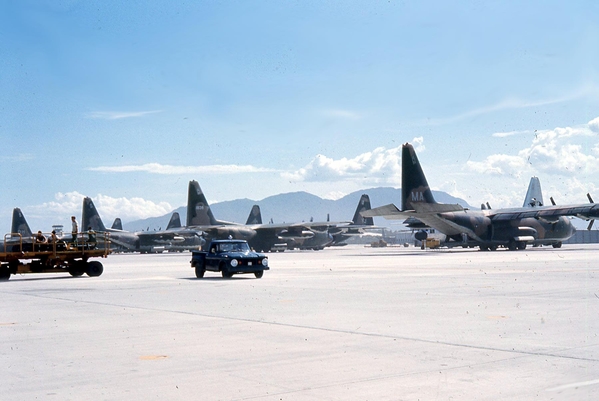 Cargo Airport
Fixed-wing cargo planes on the tarmac.
