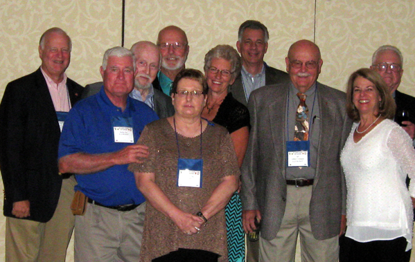 Cacti Blue Forever
Here they are! Proud veterans of Alpha Company, 2/35th attending the banquet.
