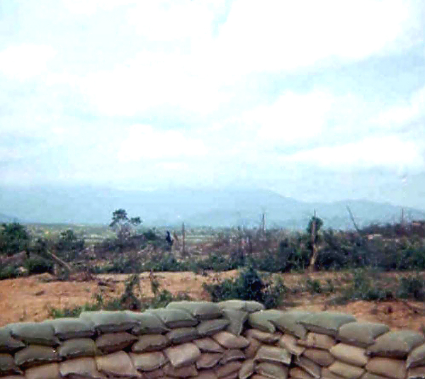 Facing LZ Ross
This view is from LZ Colt facing toward LZ Ross.
