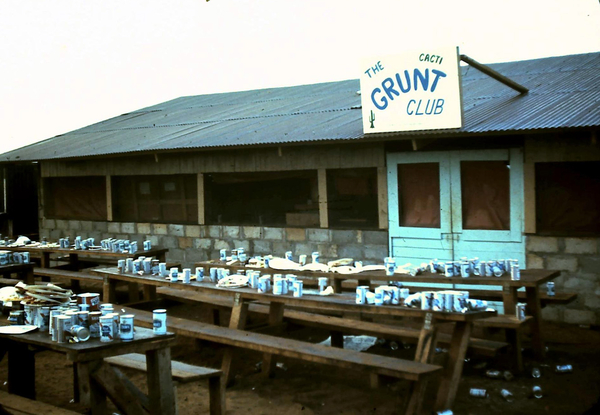 Beer Hall
Who knew?  The Cacti battalion had their very own beer hall!  Salud! (burp)
