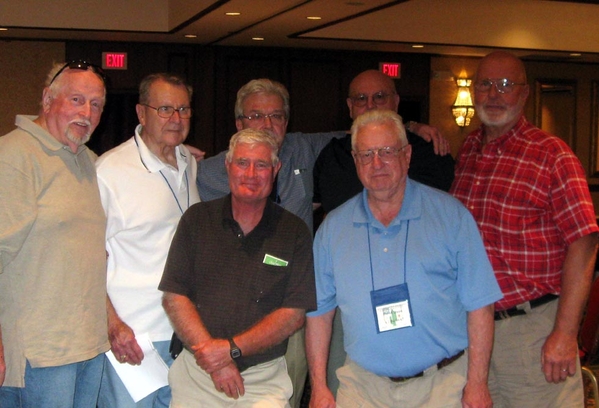 Hail, Hail, the gang's all here
David Dunn, chief troublemaker for A/2/35, poses with his crew.
