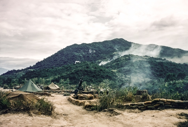 High Angle Fire in the Smoky Mountains
