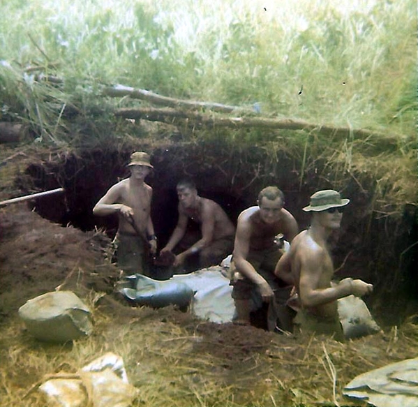 An Elephant's Grave?
Either they found a soft spot to dig soil or they were digging a grave for an elephant.
