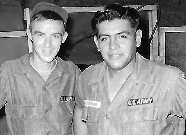 The Mighty Ninth gets deployed to Vietnam; activity begins 12/65
Photo taken on 8July66.  Men who were on alert to deploy to Vietnam; preparations began in December, 1965.

At left: Clyde Griffith.
