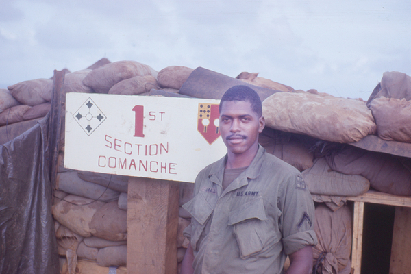 Proud Gunner
Sign indicates the territory of the First Section of C-2-9.
