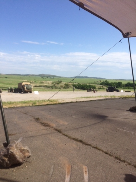 Thursday Firepower Demonstration
At the Moway House range; looking downrange.

Photo courtesy of Joe Henderson
