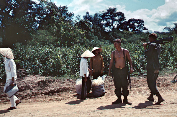 Every day war
One of the strangest things in Nam was that the "locals" went about their business every day.  It was like war was a common thing in their country.
