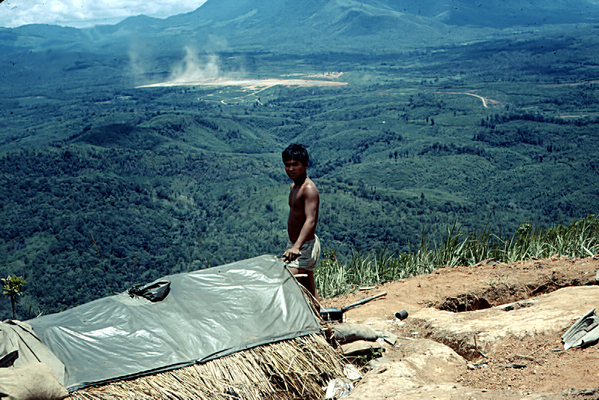 Montagnard Visitor
Montagnards were our mountain-dwelling friends.
