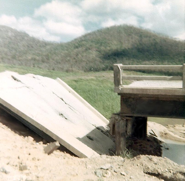 Leaving Camp Enari, April 1970
Between Pleiku and An Khe.
