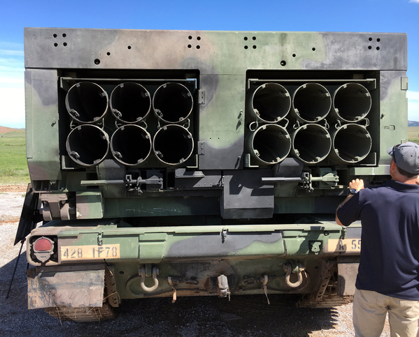 Thursday Firepower Demonstration
Close up look at the Artillery Rocket System.

Photo courtesy of Joe Turner
