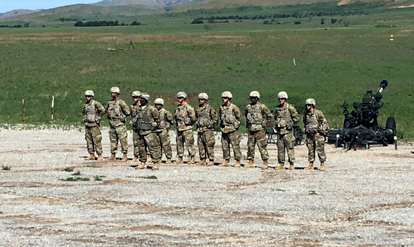 Thursday Firepower Demonstration
Gun Section ready.

Photo courtesy of Joe Turner
