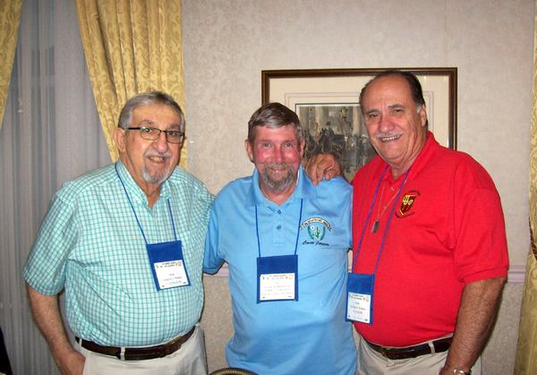 Attending the Friday Night Joint Dinner
L to R: Greg Malnar, Joe Henderson, Mike Kurtgis...all brother redlegs.

Photo Courtesy of Joe Henderson
