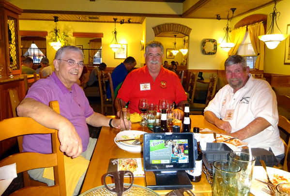 The ENCORE Reunion: Ft Sill, OK May, 2017
L to R: Bill Henson, President of the 35th Inf Regt Assn, our Guest of Honor for including the 2/9th FA to their Reunions; Jim Connolly, a member of the Bn TOC, and Joe Henderson, also a TOC veteran.  Joe was deceased in 4/21.
