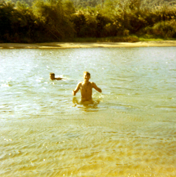 LZ Abbey - Getting Clean
(continued) There is a funny story about LZ Abbey and the only South Vietnamese army soldier (Montagnards weren't South Vietnamese, they were good people) I saw in the field during my entire tour.  
 

