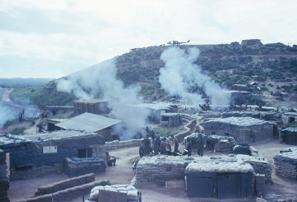 Fire Mission!
More firing from LZ Liz.
