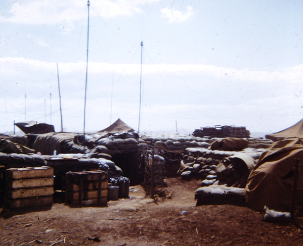 LZ Lois - Internal View of the FB 
I don't have many pictures of LZ Lois since I went on R&R to Hawaii a couple of weeks after leaving LZ St George and didn't have film until then.  Spent very little time there since I went on a hip shoot to LZ Marie and then they called us back and moved the Brigade over the mountains to LZ Radcliffe and then on to LZ Tuffy.
