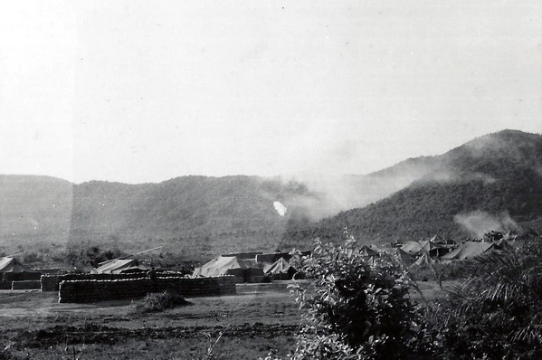 LZ Uplift
Demonstrating armed helicopter firepower on the hills surrounding LZ Uplift.
