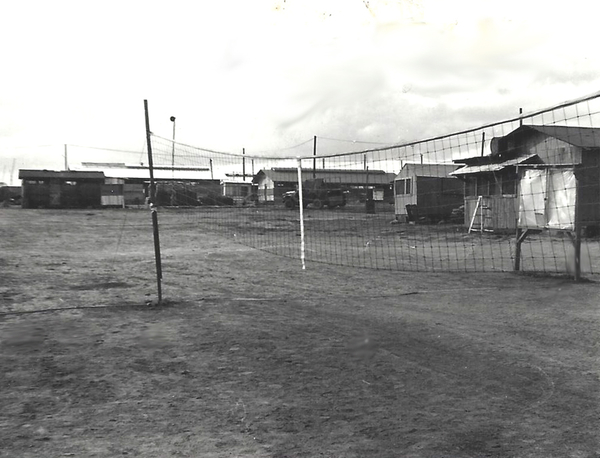 Engineer Hill
Photo of the volleyball net in the HHB area, Engineer Hill, Pleiku.
