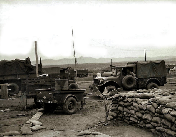 Pleiku Base Camp
Equipment park at the base camp.
