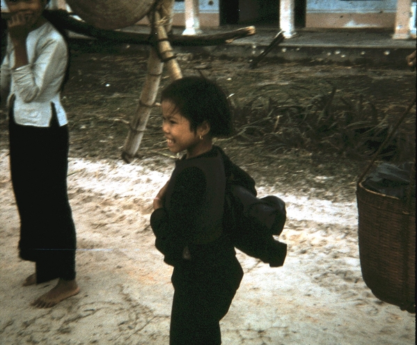 Ban Me Thout
While waiting on the Huey to pick us up, these kids came walking by and allowed us to take pictures. 
