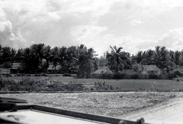 Arrival at LZ Montezuma
A typical Vietnamese village off Highway 1.
