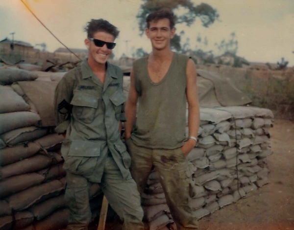 Sarge Buddy
Staff Sergeant Howard Walker with the shades on.
