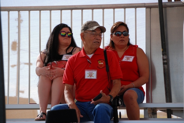 Thursday Firepower Demonstration
Sam Nieto (deceased) with daughters Kristin and Samantha

Photo courtesy of William Ward
